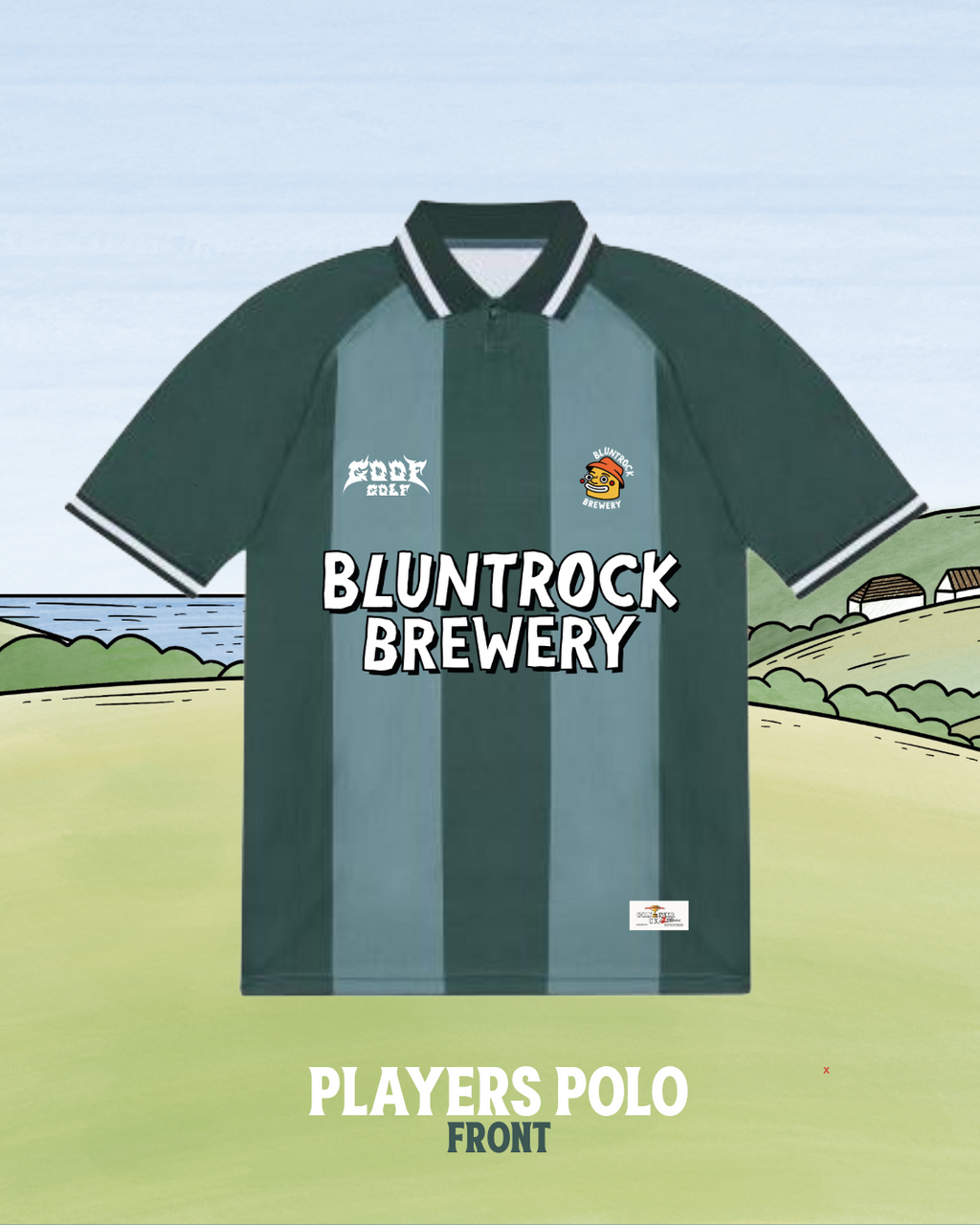 Bluntrock x Goof - Players Polo - Home Delivery