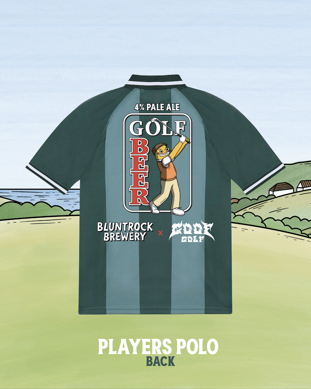 Bluntrock x Goof - Players Polo - Home Delivery