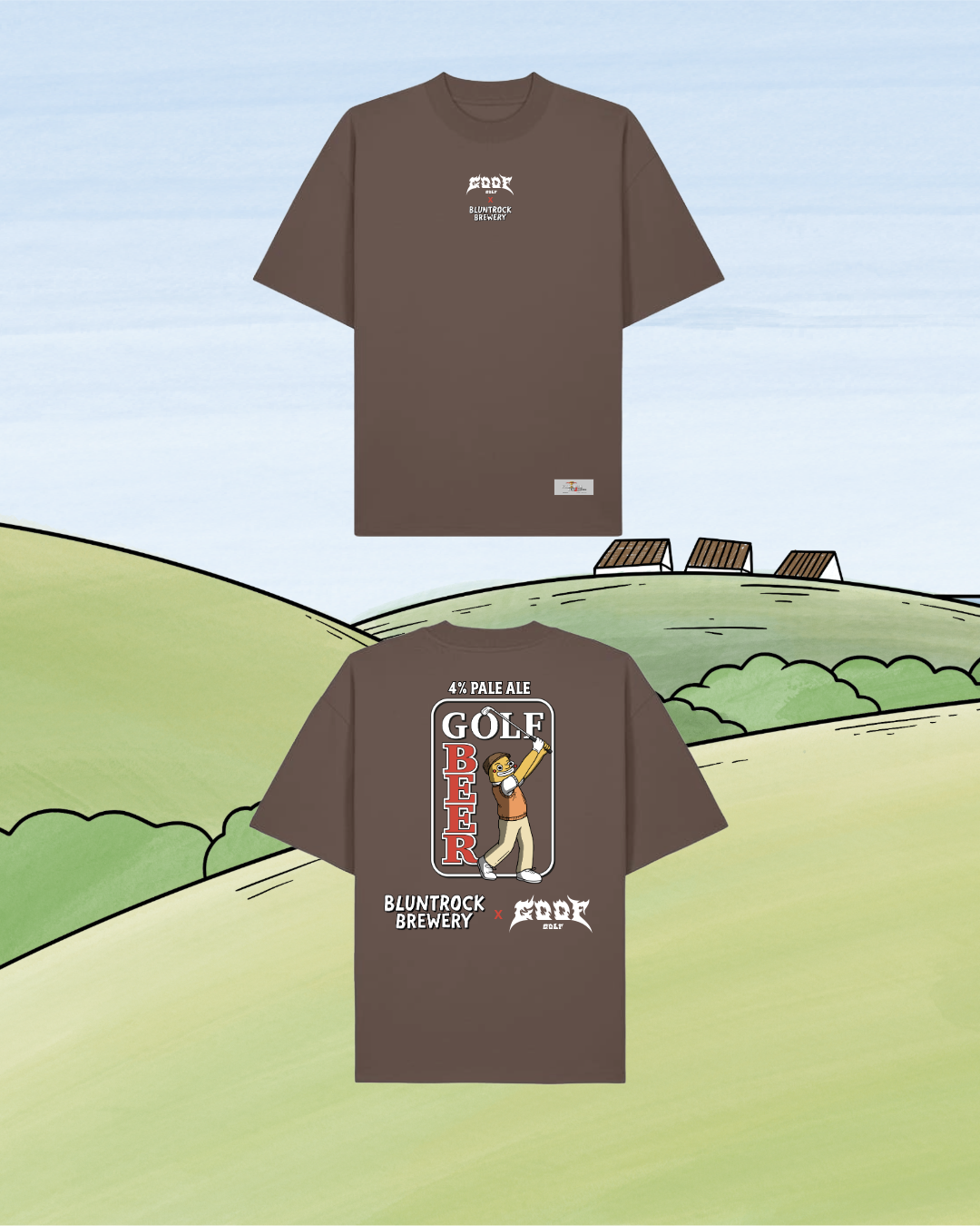 Bluntrock x Goof - Mock Tee - Home Delivery